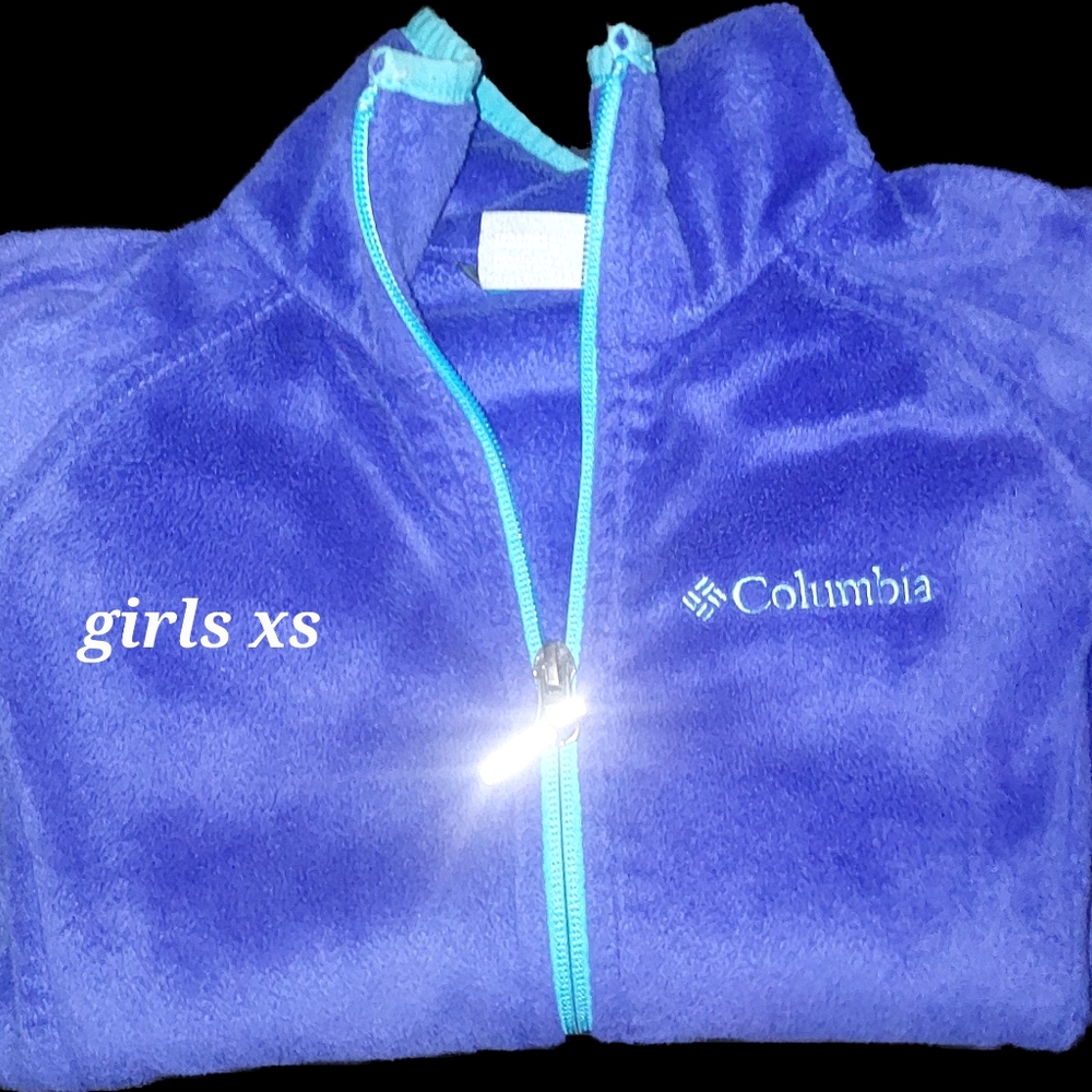 Girls Columbia full zip jacket